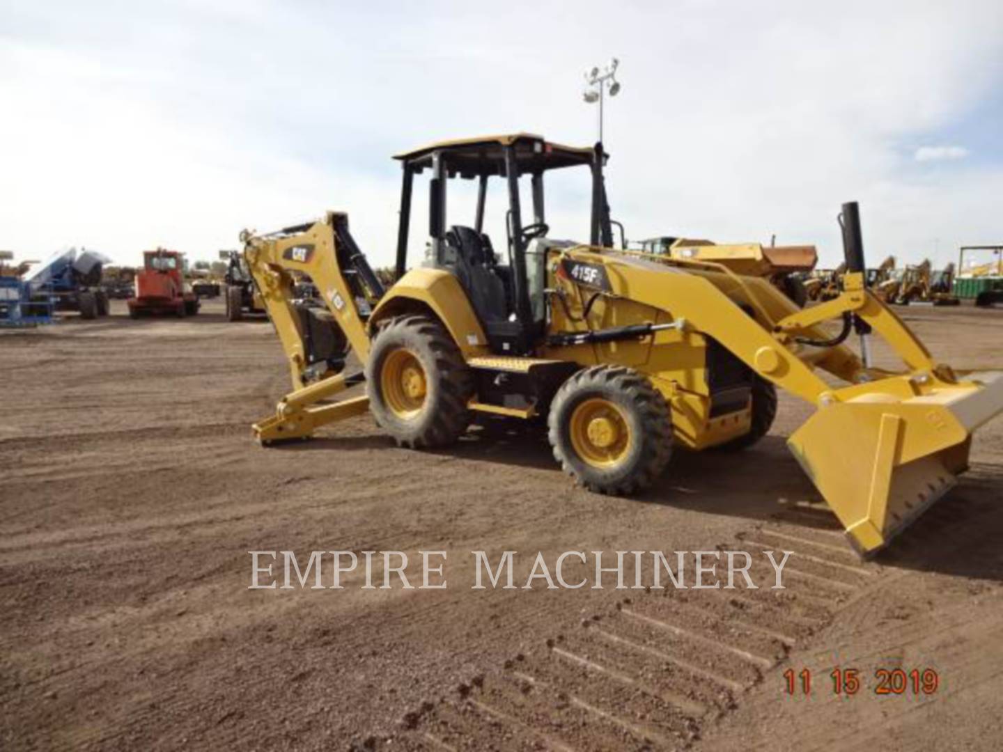 2019 Caterpillar 415F2 4EO Tractor Loader Backhoe