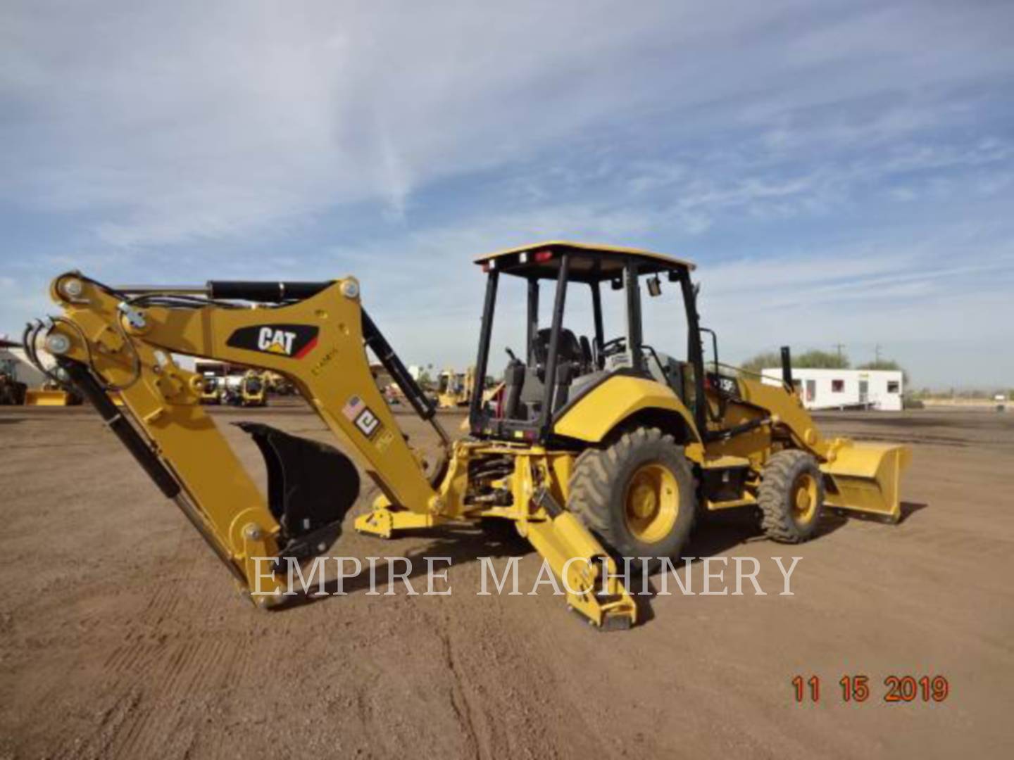 2019 Caterpillar 415F2 4EO Tractor Loader Backhoe