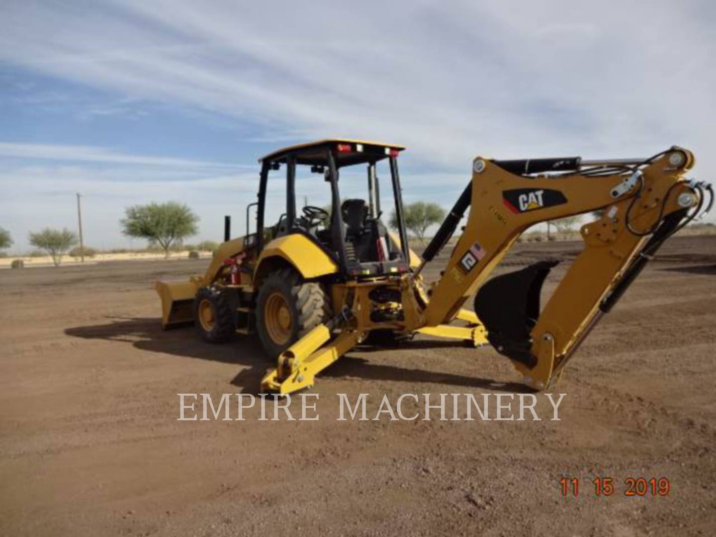 2019 Caterpillar 415F2 4EO Tractor Loader Backhoe