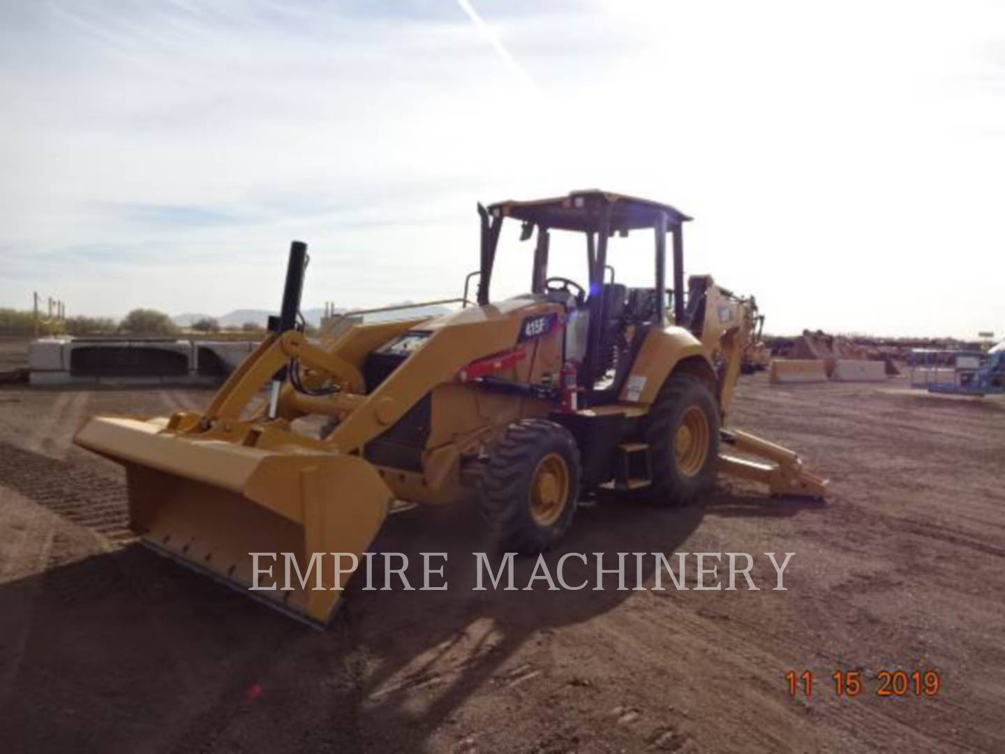 2019 Caterpillar 415F2 4EO Tractor Loader Backhoe