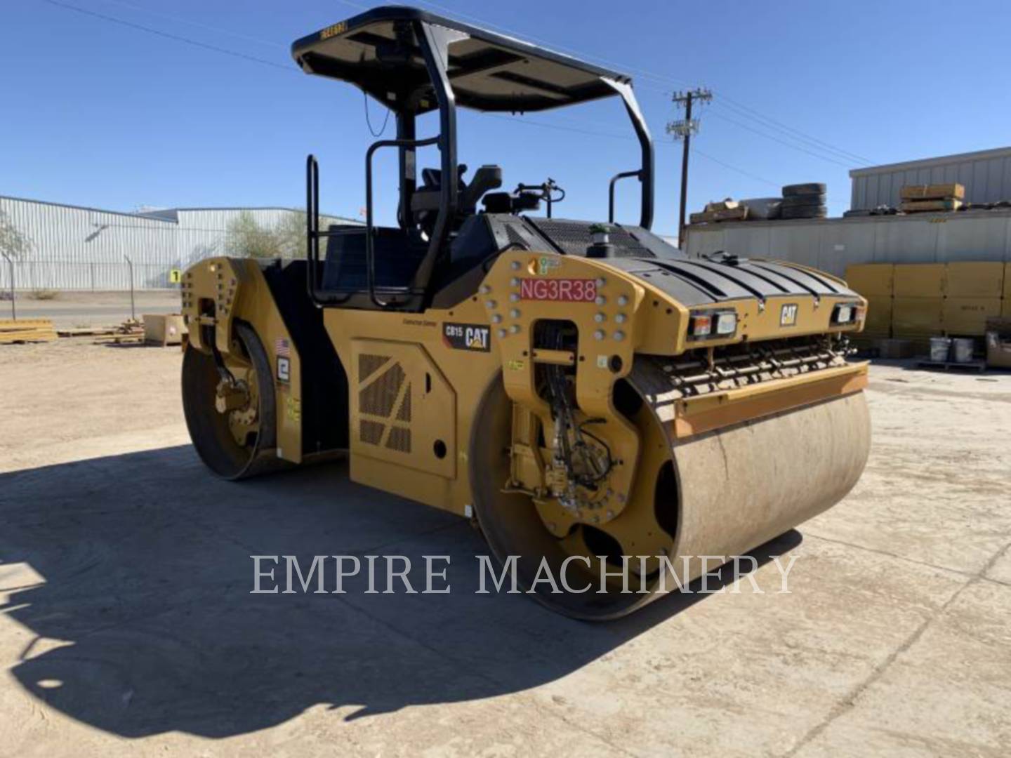 2019 Caterpillar CB15 Vibratory Double