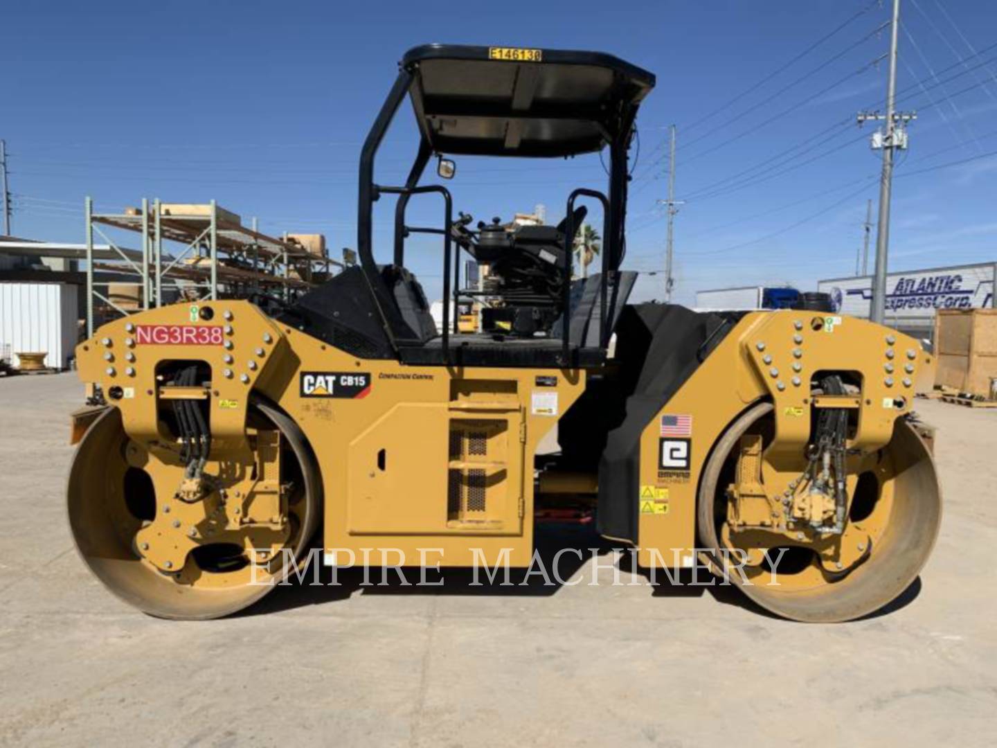 2019 Caterpillar CB15 Vibratory Double