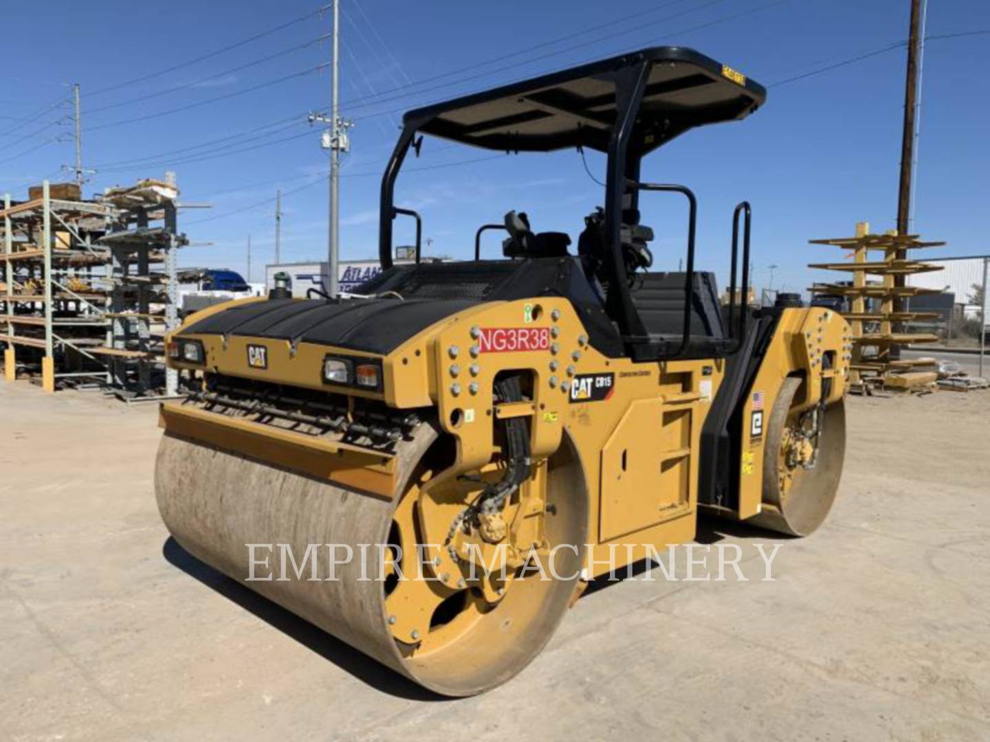 2019 Caterpillar CB15 Vibratory Double