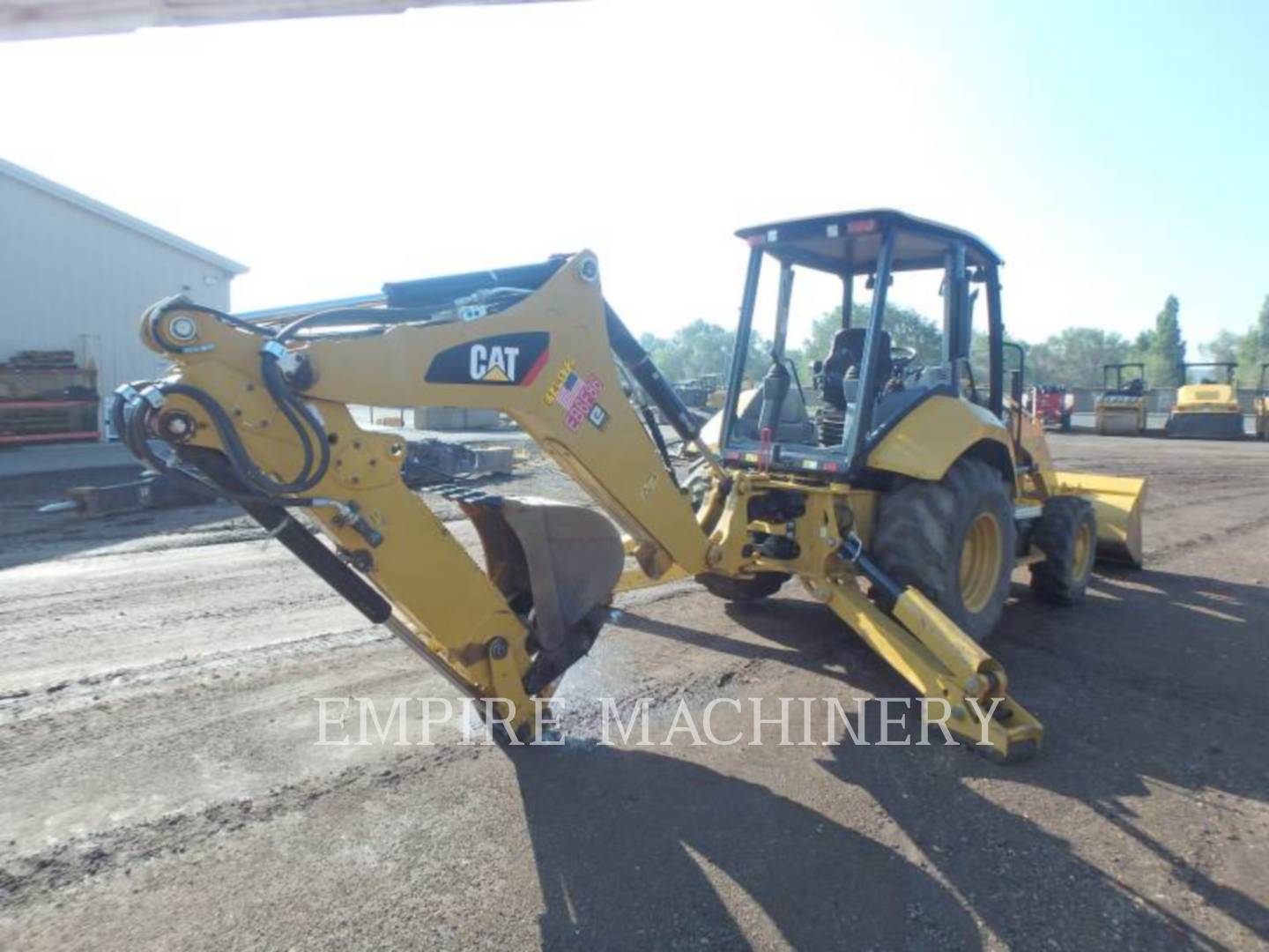 2019 Caterpillar 415F2 4EOP Tractor Loader Backhoe