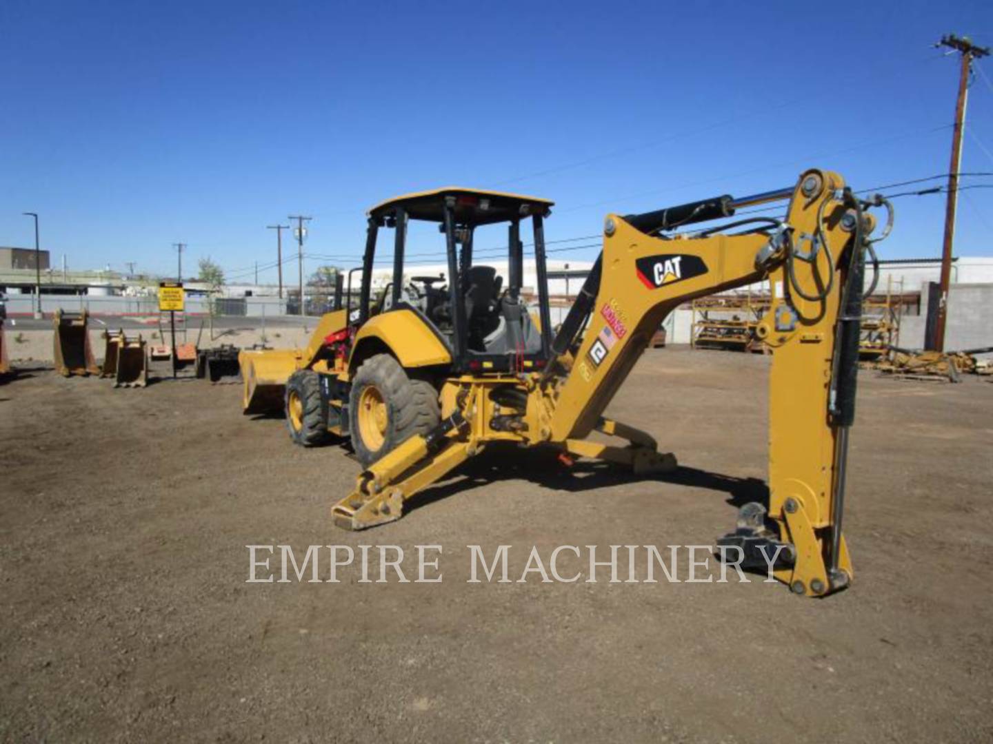 2018 Caterpillar 420F2 HRC Tractor Loader Backhoe