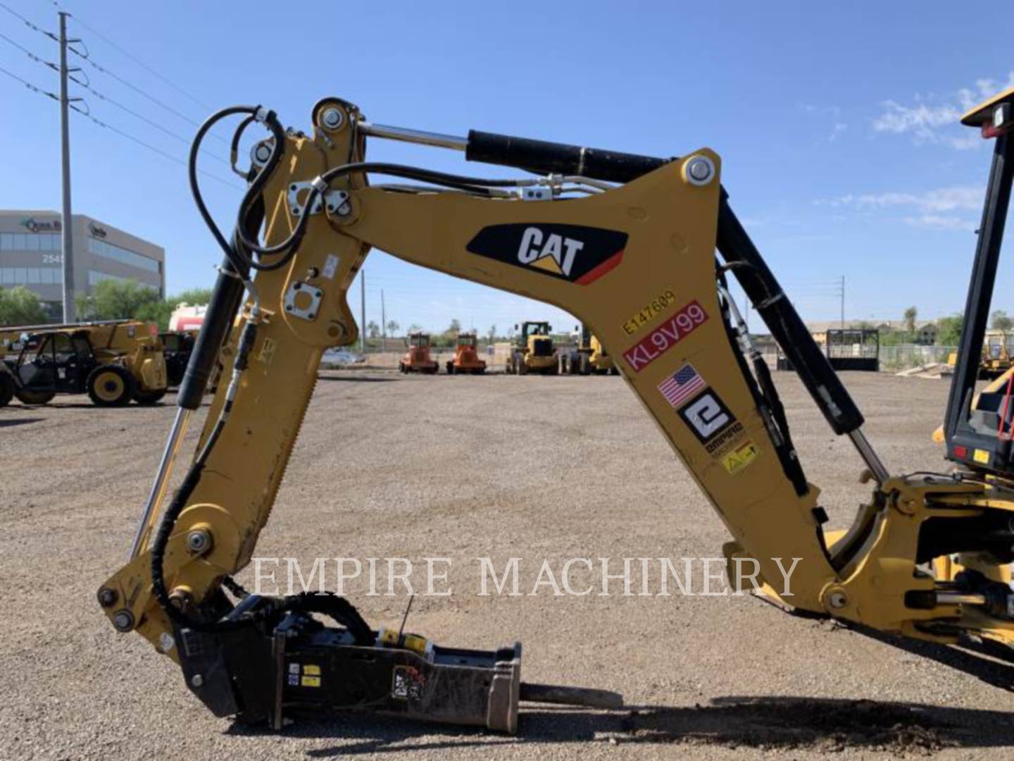 2019 Caterpillar 415F2 4EOP Tractor Loader Backhoe