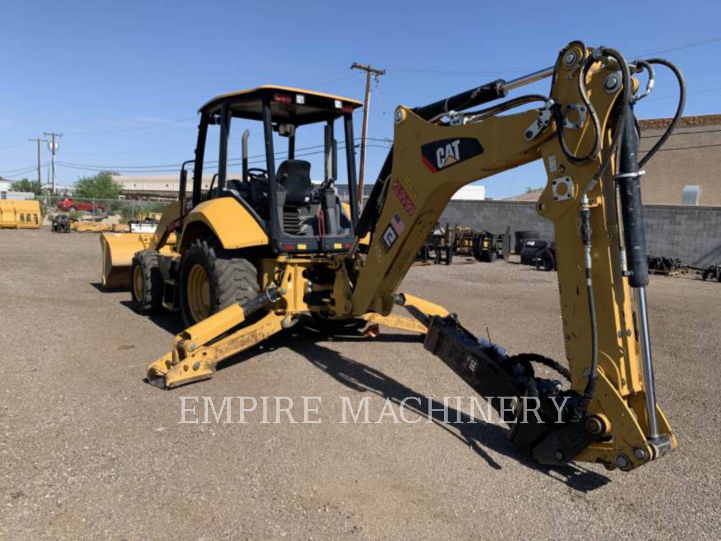 2019 Caterpillar 415F2 4EOP Tractor Loader Backhoe