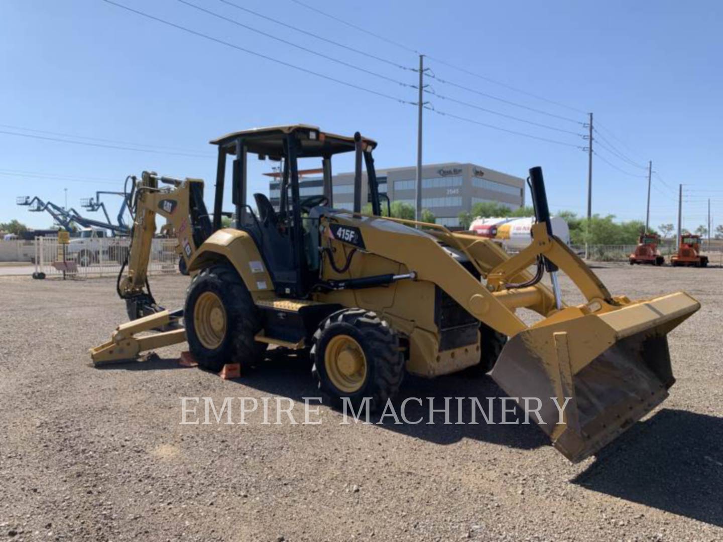 2019 Caterpillar 415F2 4EOP Tractor Loader Backhoe