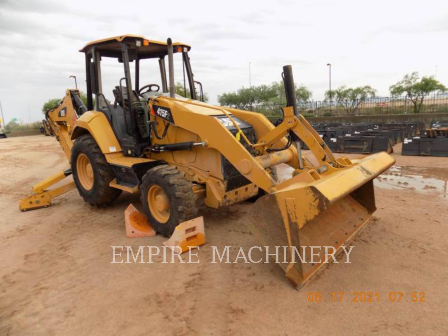 2019 Caterpillar 415F2 4EOP Tractor Loader Backhoe