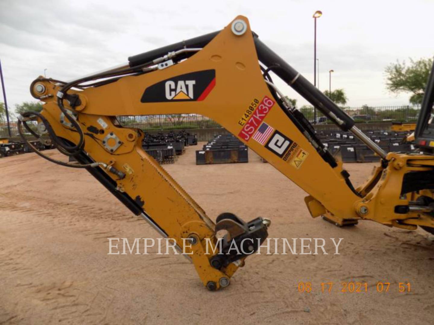 2019 Caterpillar 415F2 4EOP Tractor Loader Backhoe