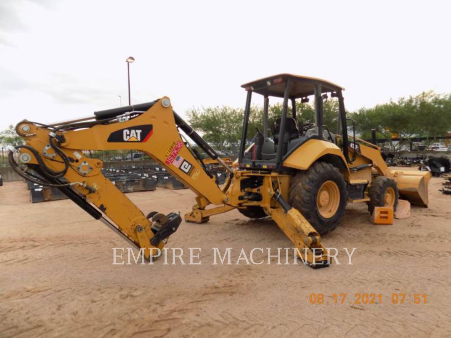 2019 Caterpillar 415F2 4EOP Tractor Loader Backhoe