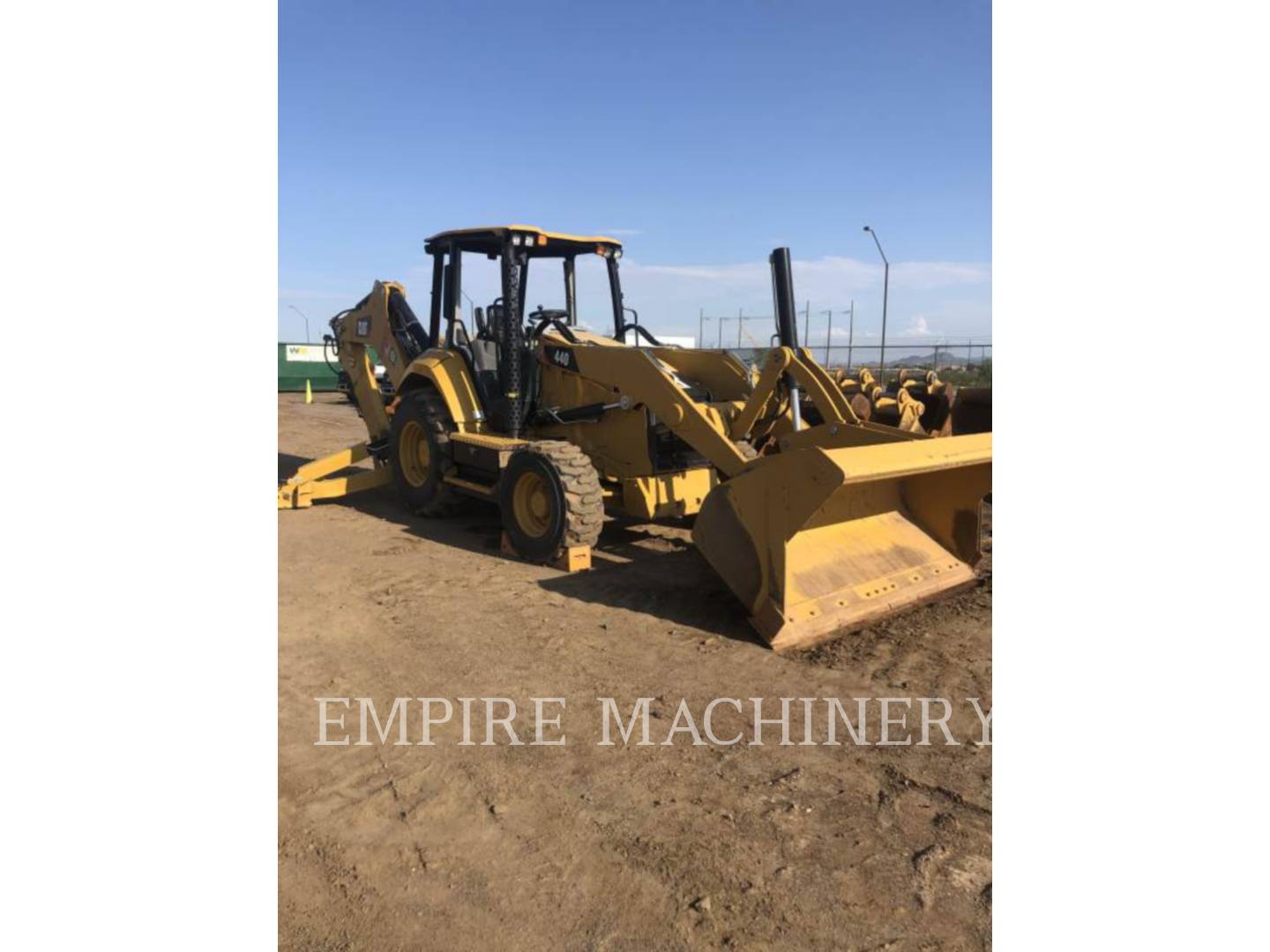 2019 Caterpillar 440-07 4EO Tractor Loader Backhoe