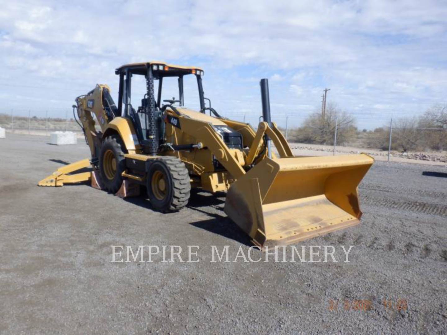 2019 Caterpillar 440-07 4EO Tractor Loader Backhoe