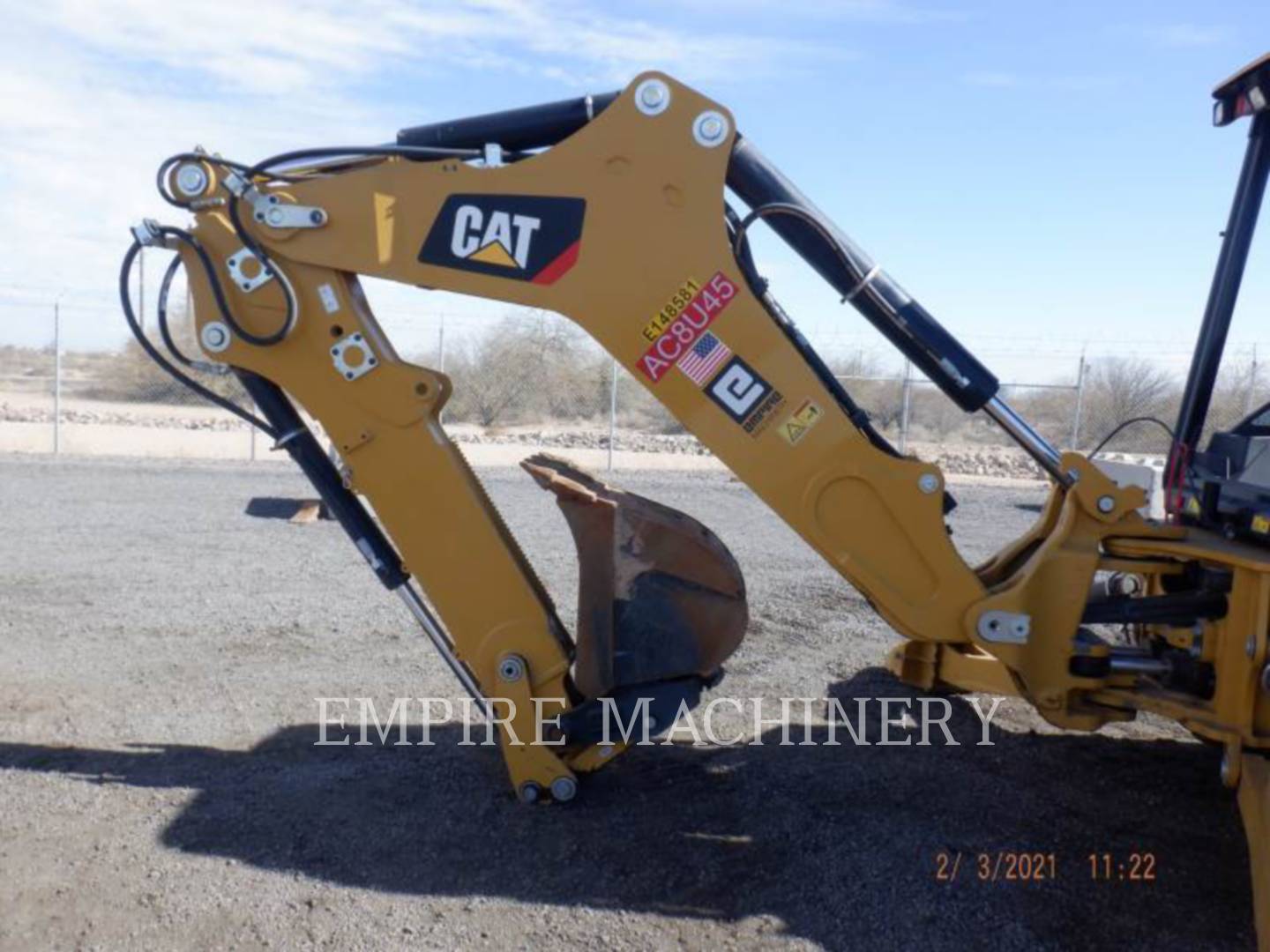 2019 Caterpillar 440-07 4EO Tractor Loader Backhoe