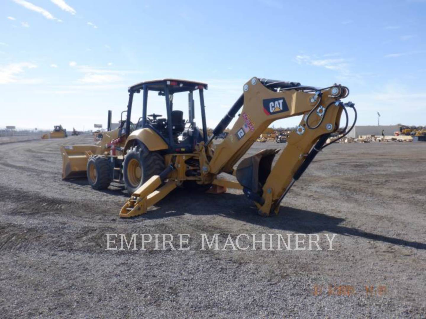 2019 Caterpillar 440-07 4EO Tractor Loader Backhoe