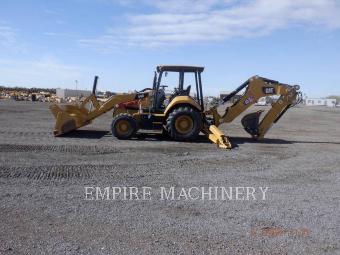 2019 Caterpillar 440-07 4EO Tractor Loader Backhoe