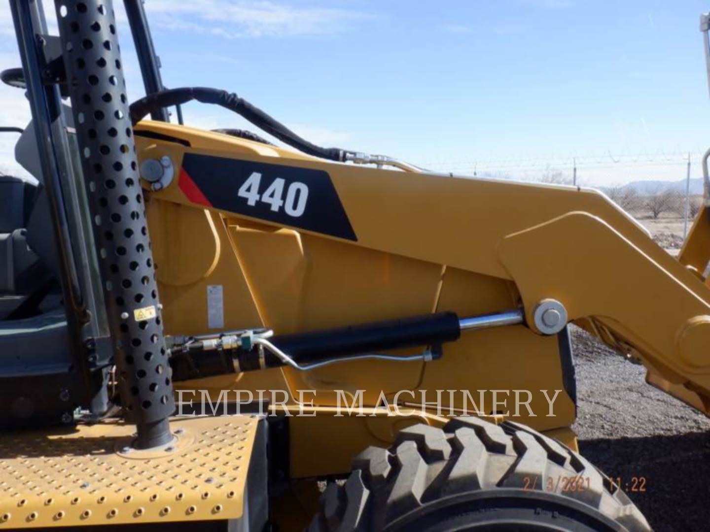 2019 Caterpillar 440-07 4EO Tractor Loader Backhoe