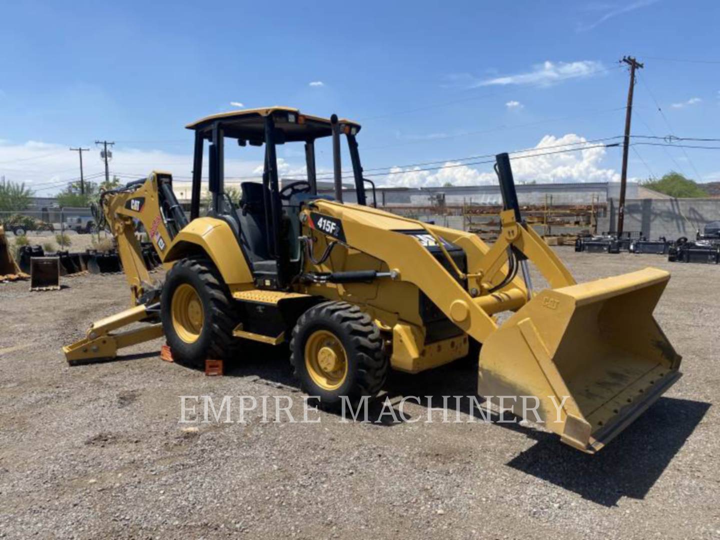 2019 Caterpillar 415F2 4EOP Tractor Loader Backhoe