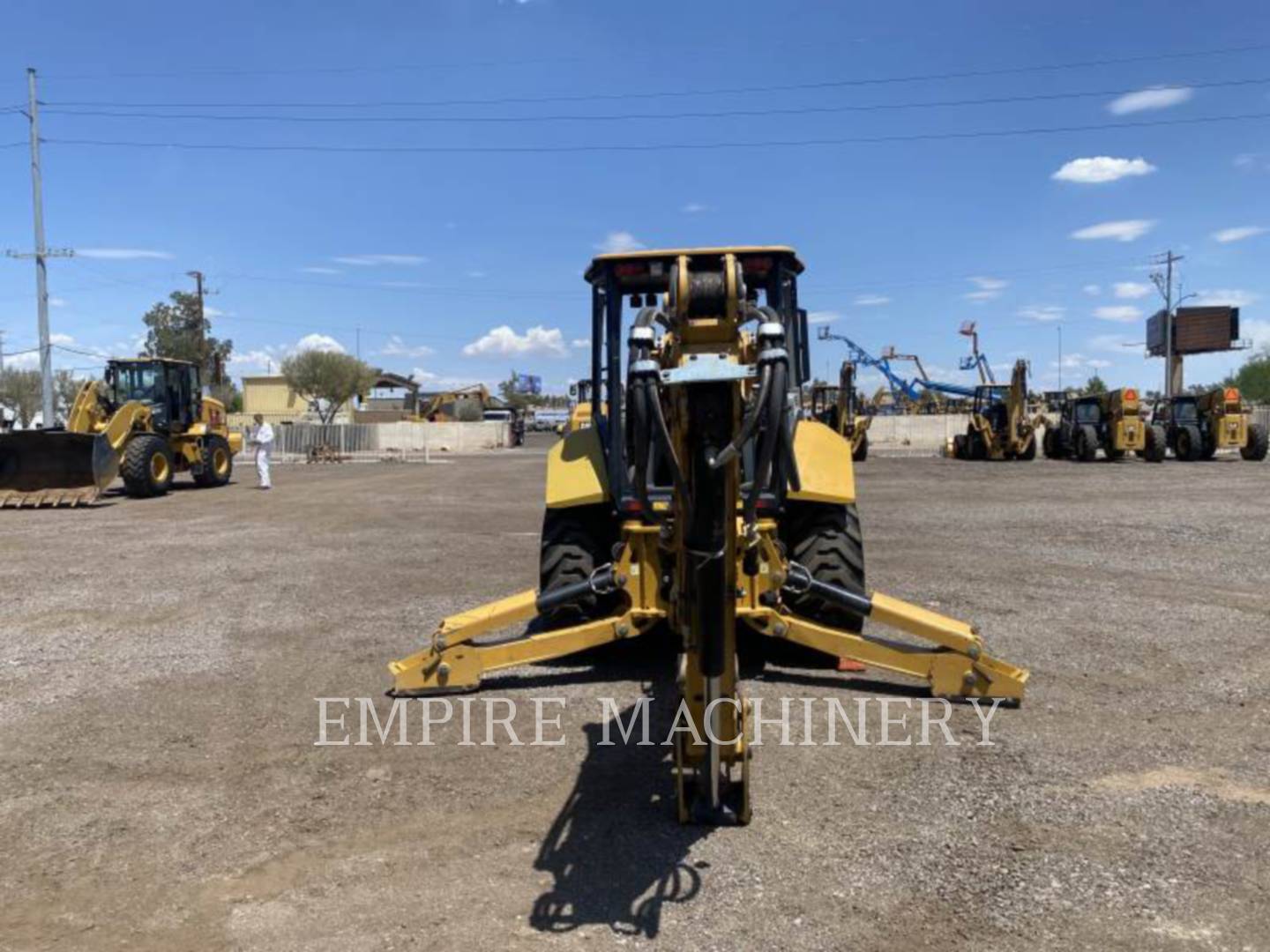 2019 Caterpillar 415F2 4EOP Tractor Loader Backhoe