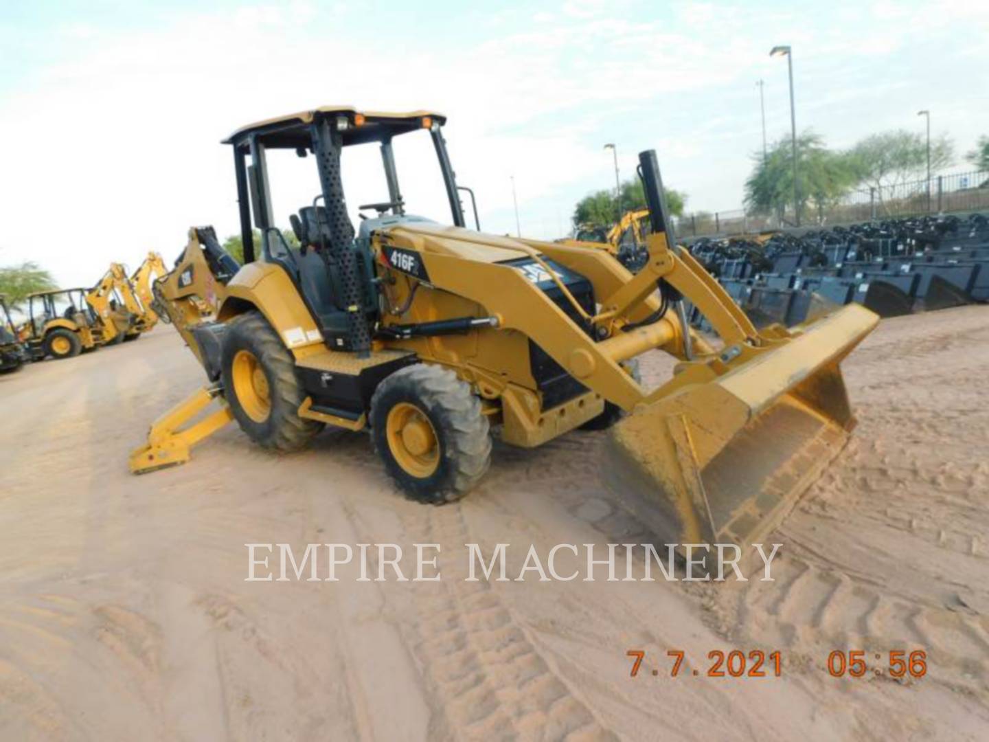 2019 Caterpillar 416F2 4EO Tractor Loader Backhoe