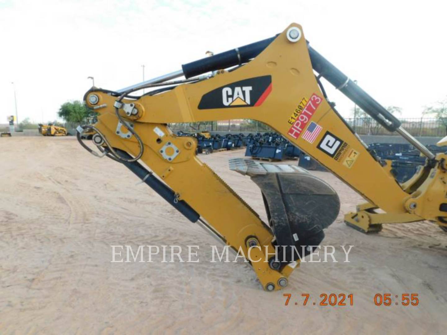 2019 Caterpillar 416F2 4EO Tractor Loader Backhoe