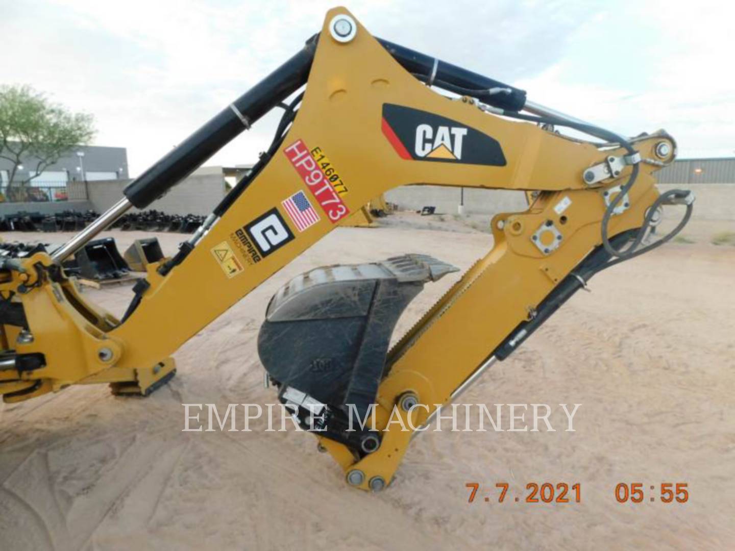 2019 Caterpillar 416F2 4EO Tractor Loader Backhoe