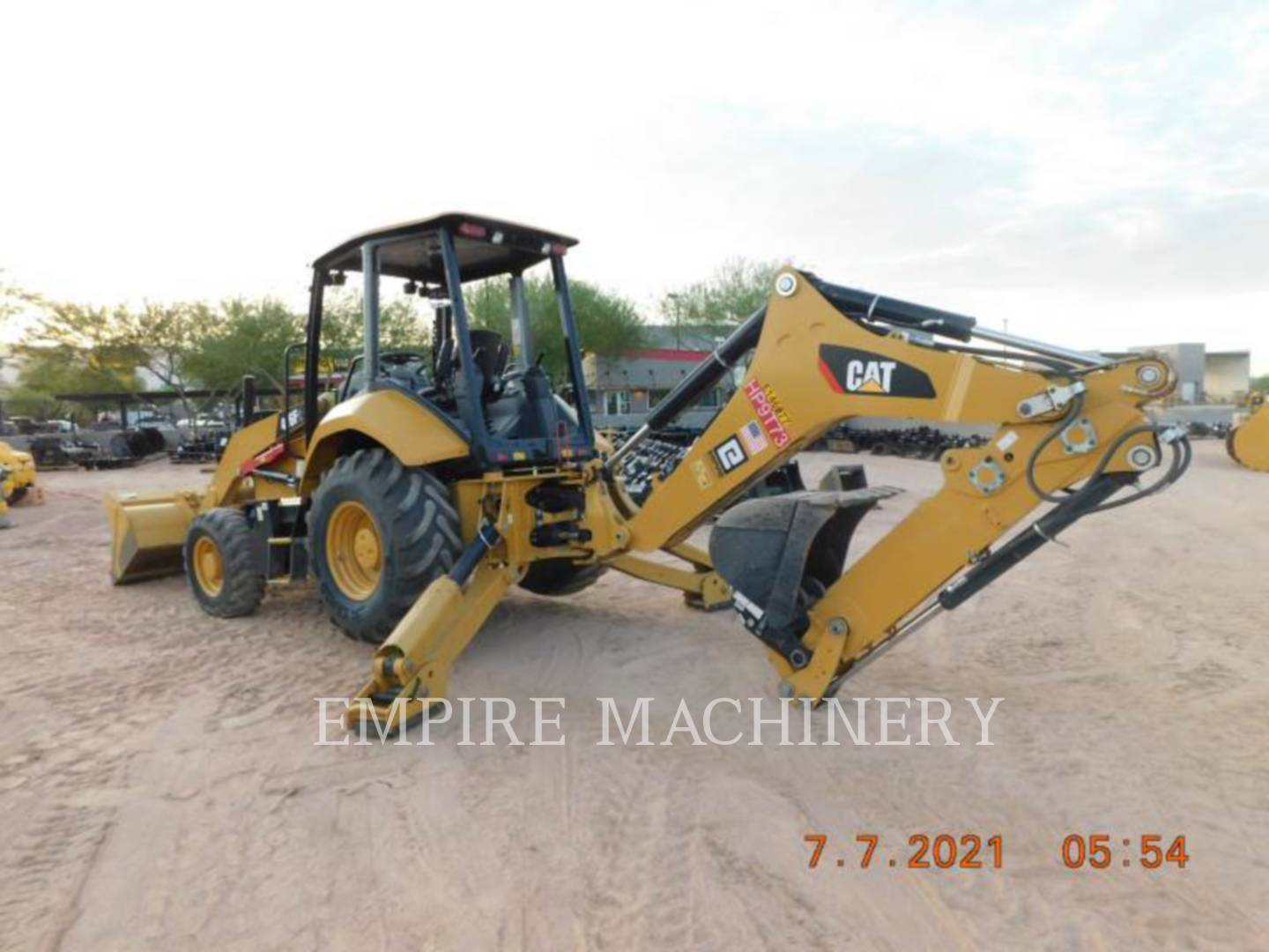 2019 Caterpillar 416F2 4EO Tractor Loader Backhoe