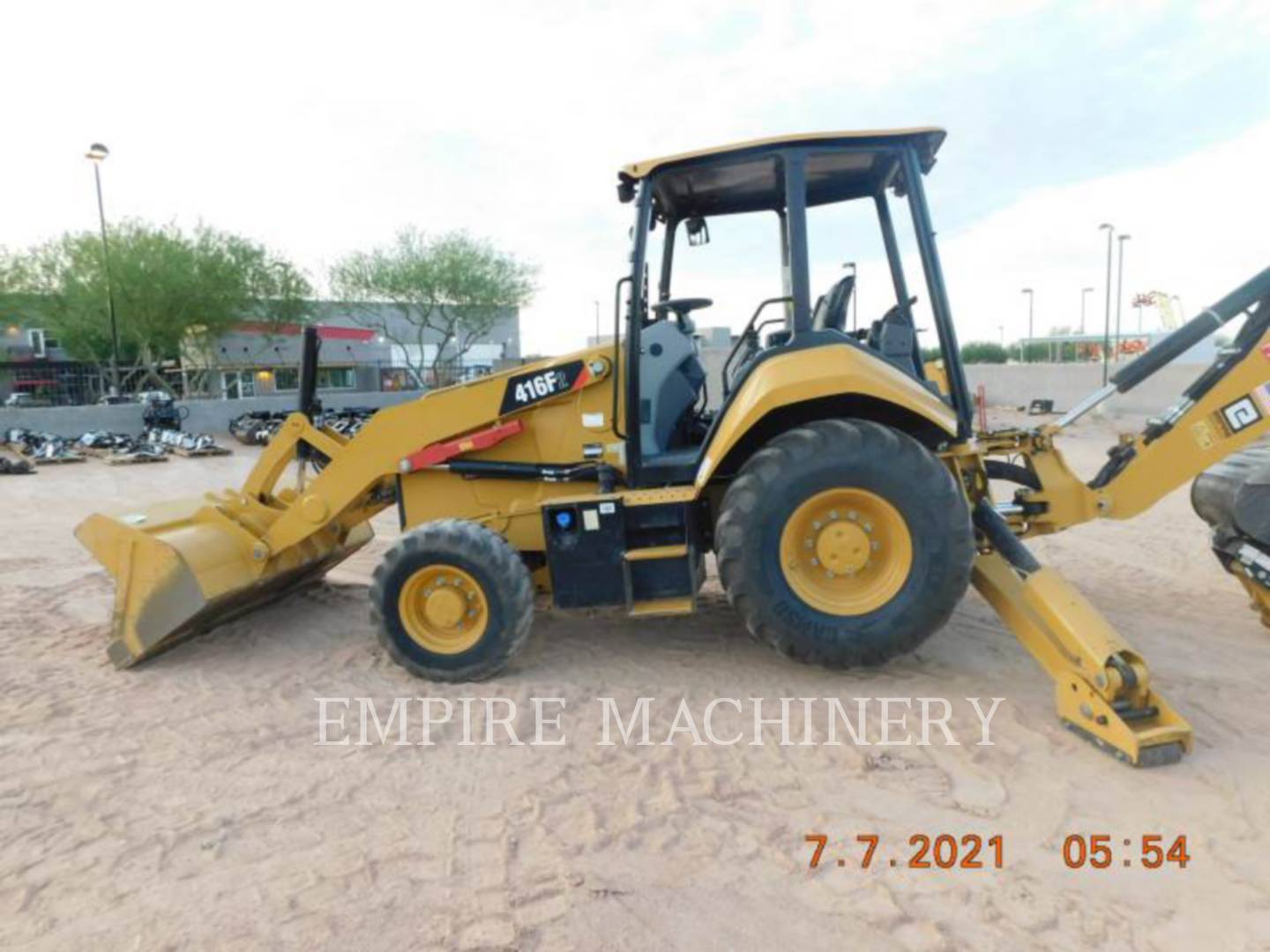 2019 Caterpillar 416F2 4EO Tractor Loader Backhoe