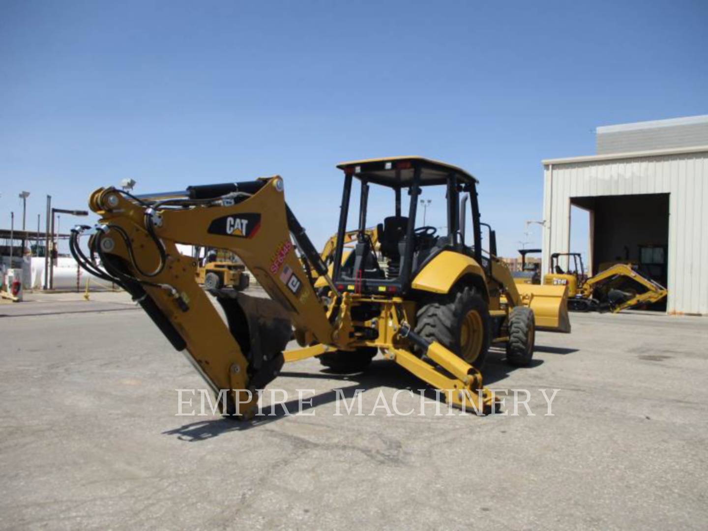 2019 Caterpillar 415F2 4EOP Tractor Loader Backhoe