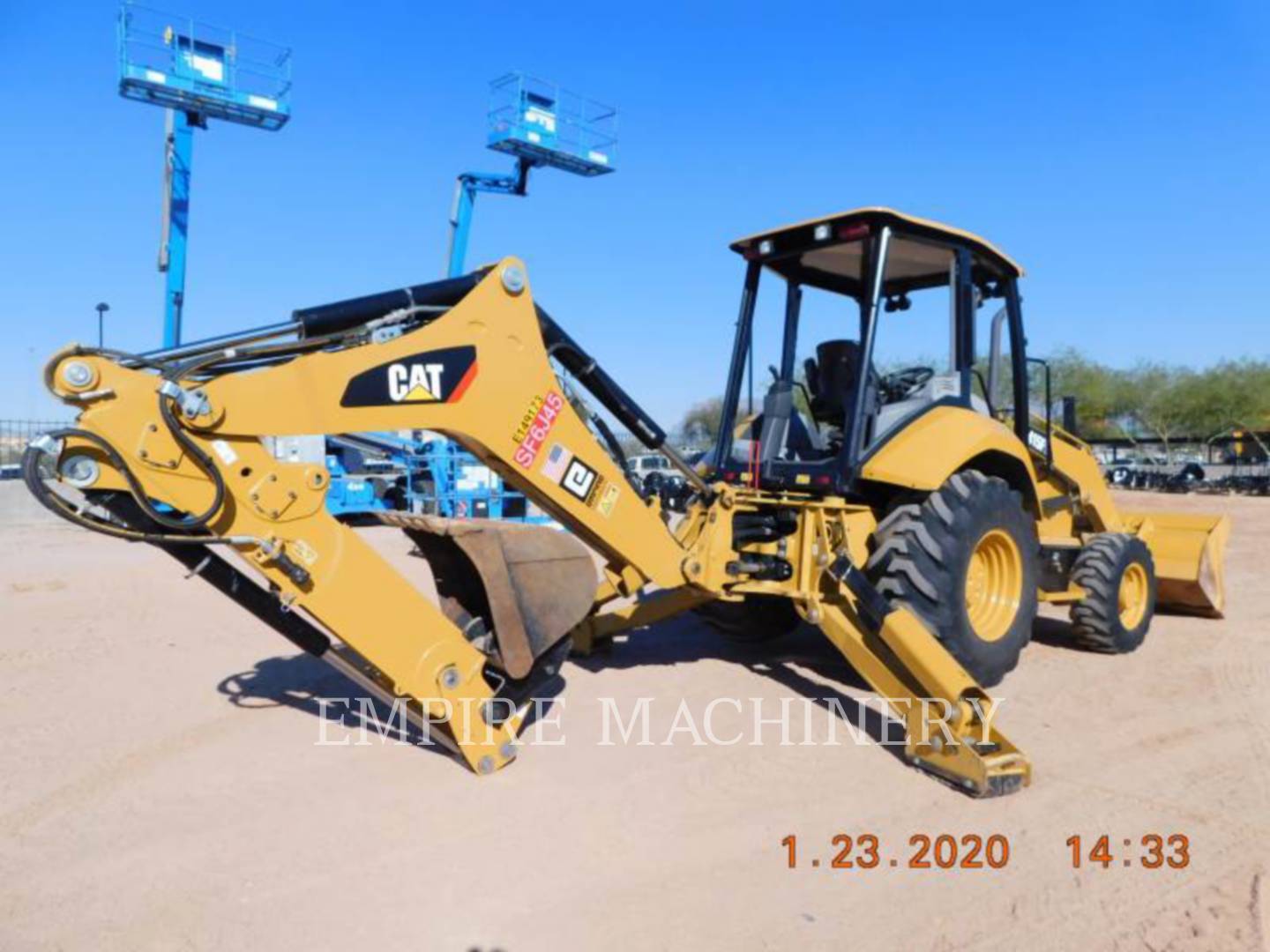 2019 Caterpillar 415F2 4EOP Tractor Loader Backhoe