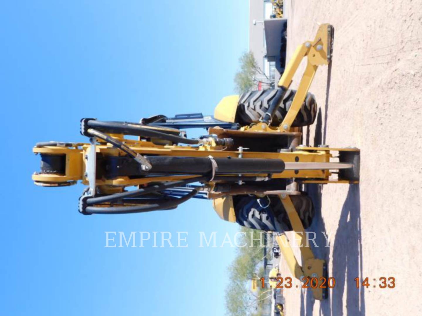 2019 Caterpillar 415F2 4EOP Tractor Loader Backhoe