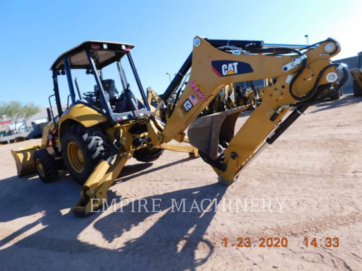 2019 Caterpillar 415F2 4EOP Tractor Loader Backhoe