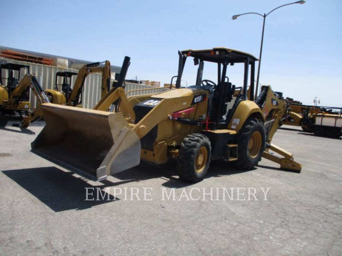 2019 Caterpillar 415F2 4EOP Tractor Loader Backhoe