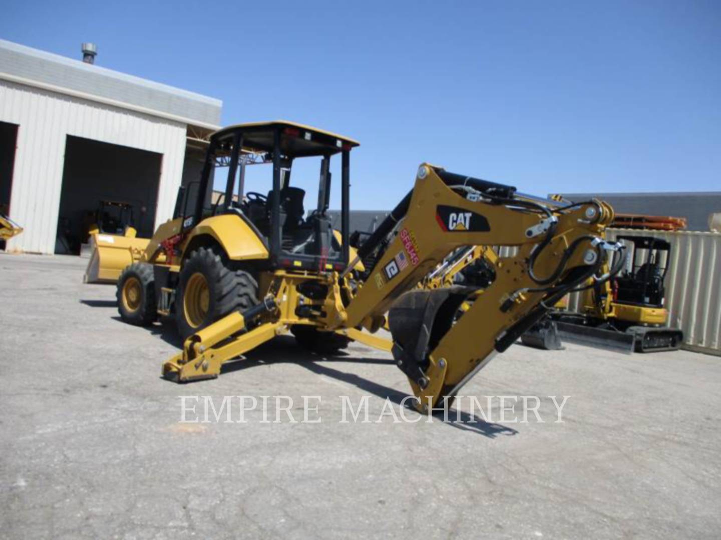 2019 Caterpillar 415F2 4EOP Tractor Loader Backhoe