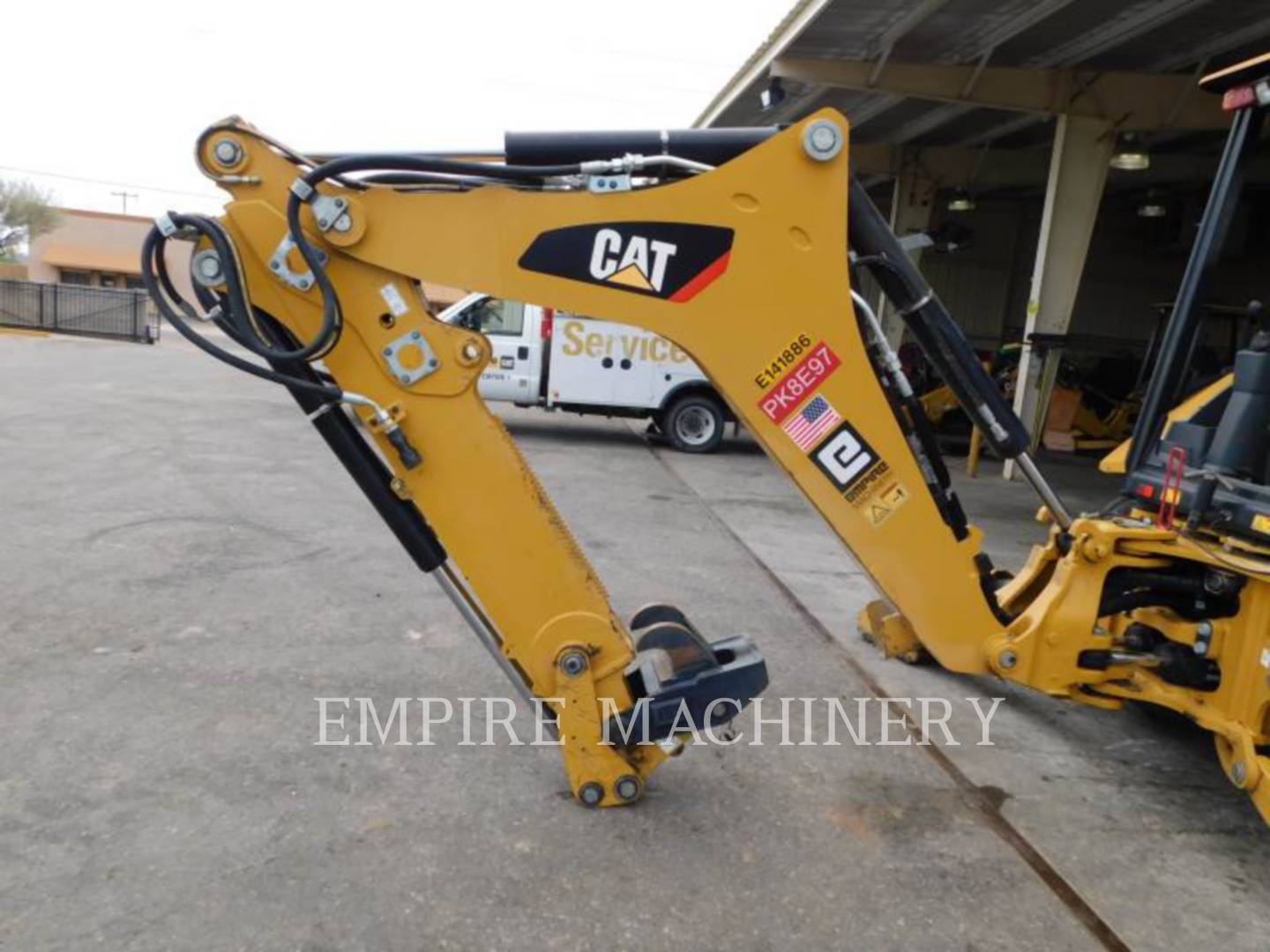 2018 Caterpillar 415F2 4EOP Tractor Loader Backhoe