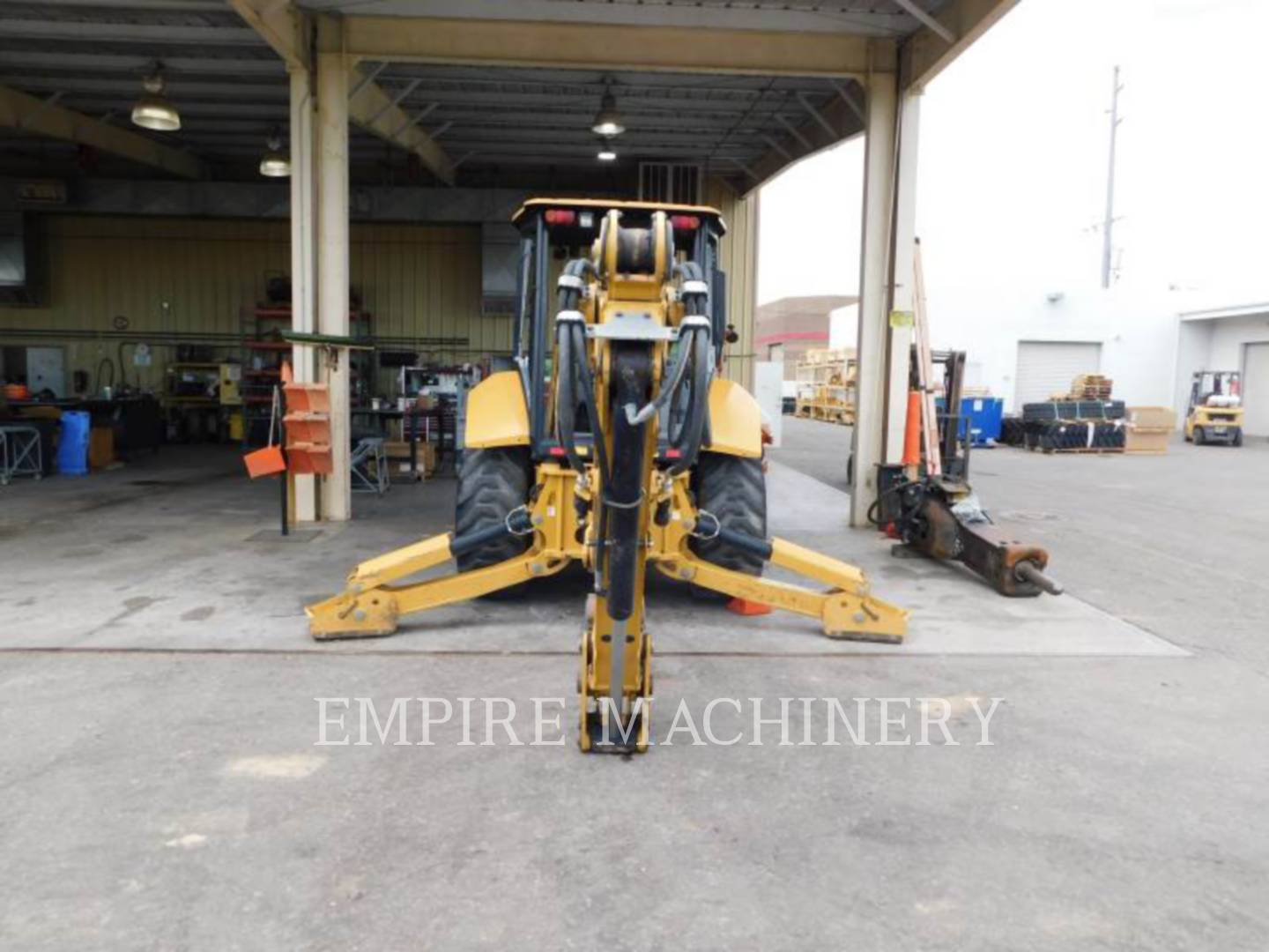 2018 Caterpillar 415F2 4EOP Tractor Loader Backhoe