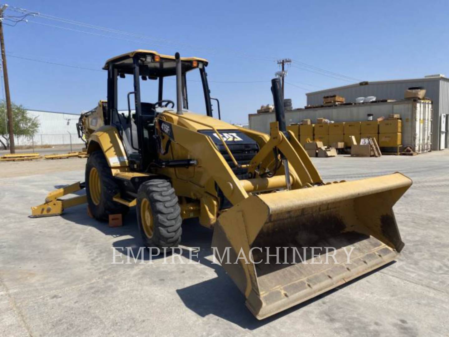 2018 Caterpillar 415F2 4EOP Tractor Loader Backhoe