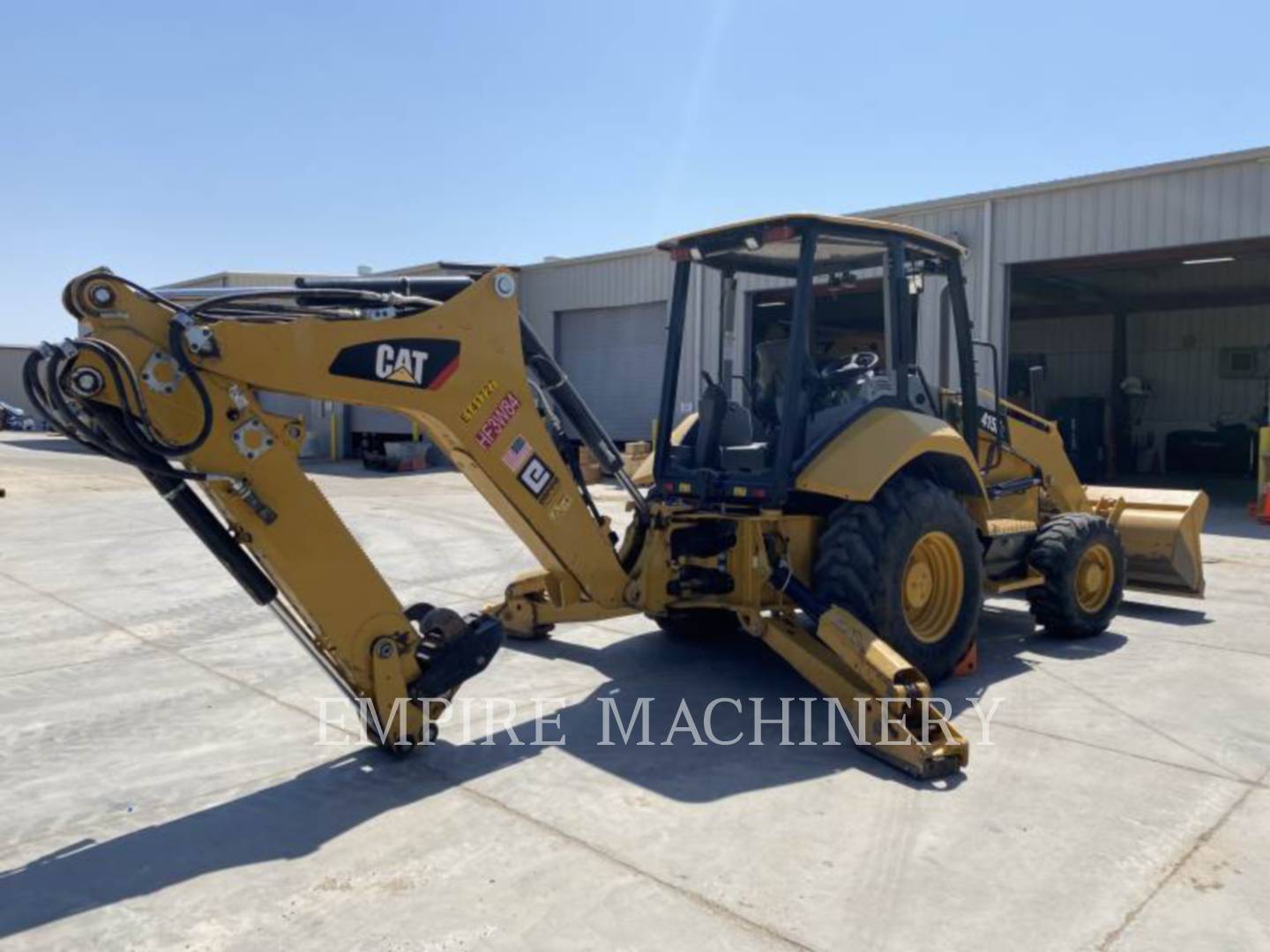 2018 Caterpillar 415F2 4EOP Tractor Loader Backhoe