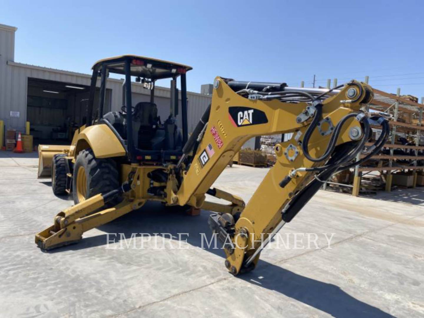 2018 Caterpillar 415F2 4EOP Tractor Loader Backhoe