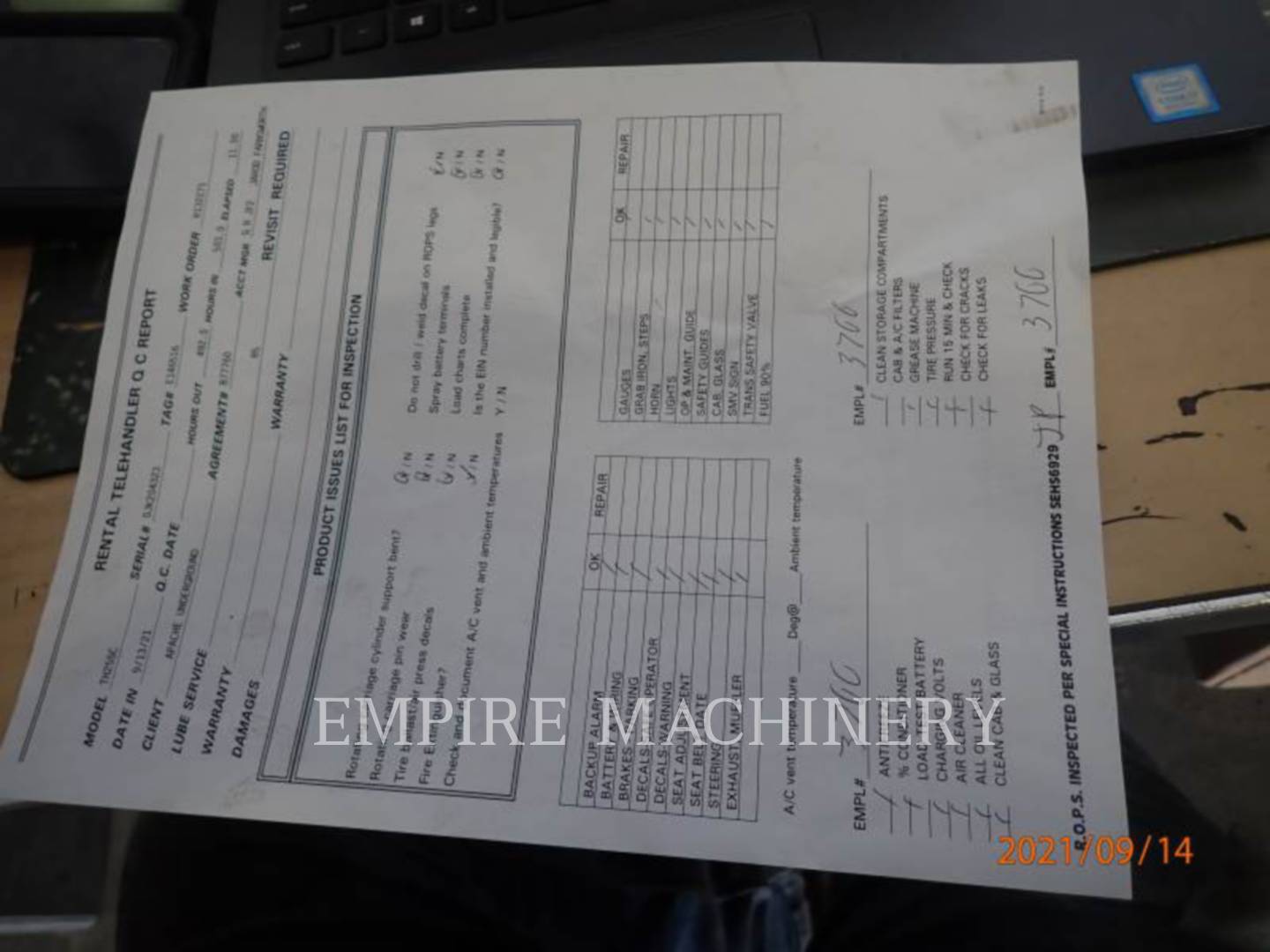 2019 Caterpillar TH255C TeleHandler