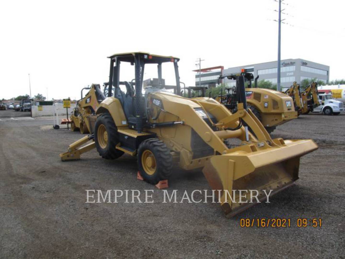 2019 Caterpillar 416F2 4EO Tractor Loader Backhoe