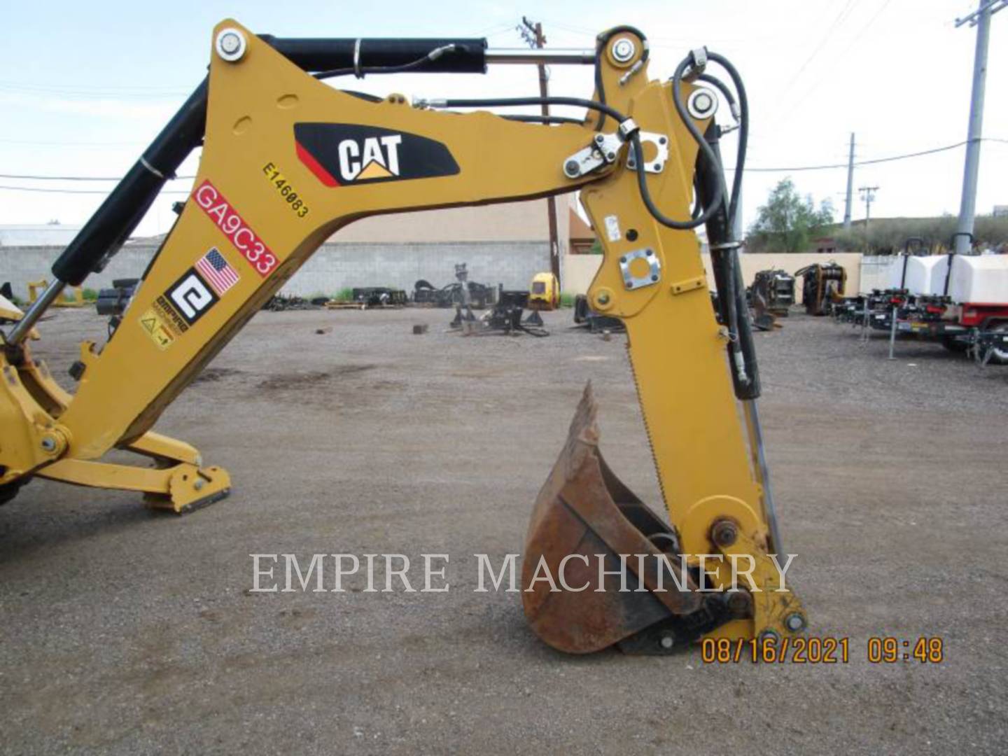 2019 Caterpillar 416F2 4EO Tractor Loader Backhoe