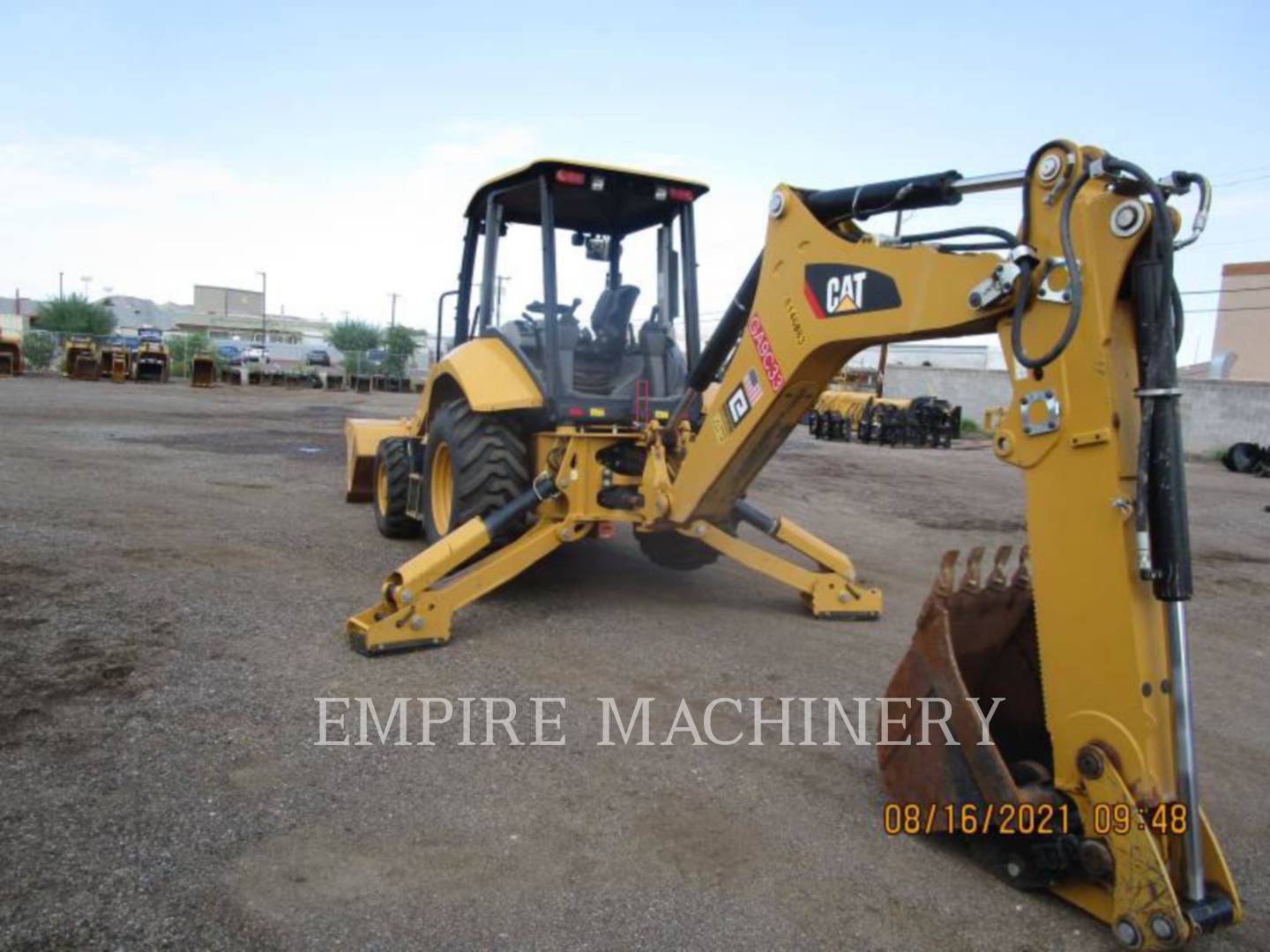 2019 Caterpillar 416F2 4EO Tractor Loader Backhoe