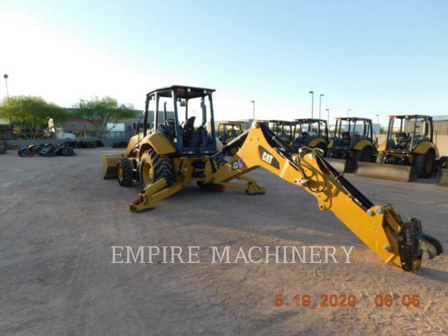 2019 Caterpillar 415F2 4EOP Tractor Loader Backhoe