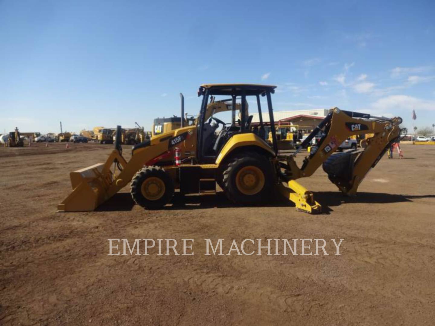 2019 Caterpillar 415F2 4EO Tractor Loader Backhoe