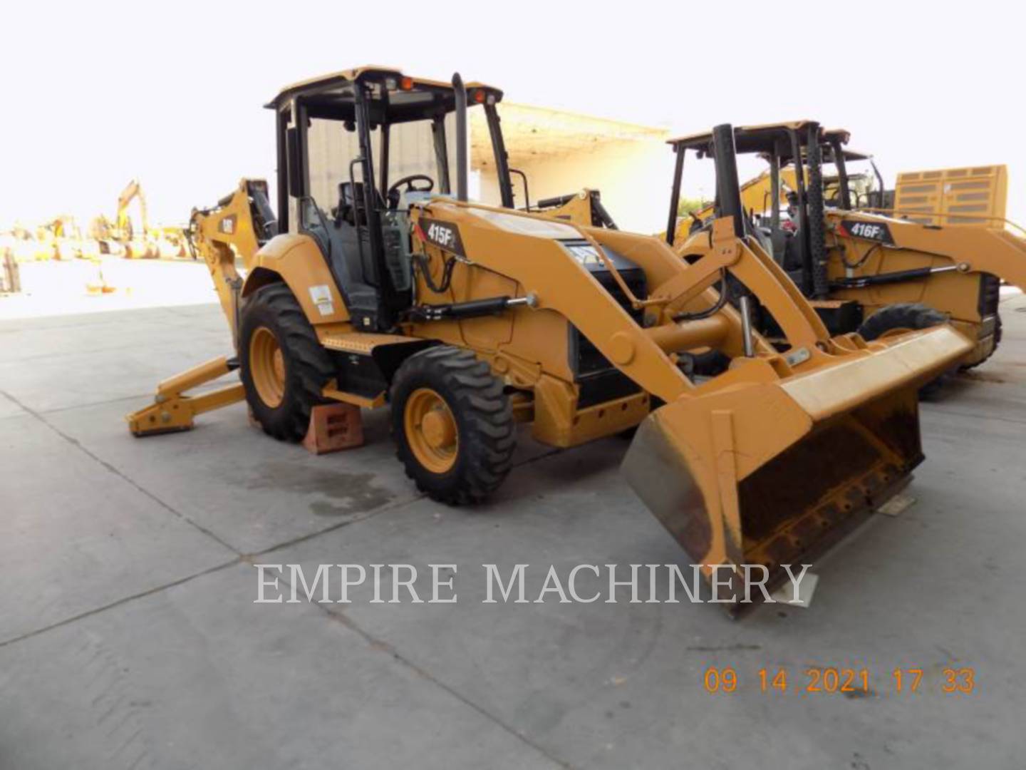 2019 Caterpillar 415F2 4EO Tractor Loader Backhoe