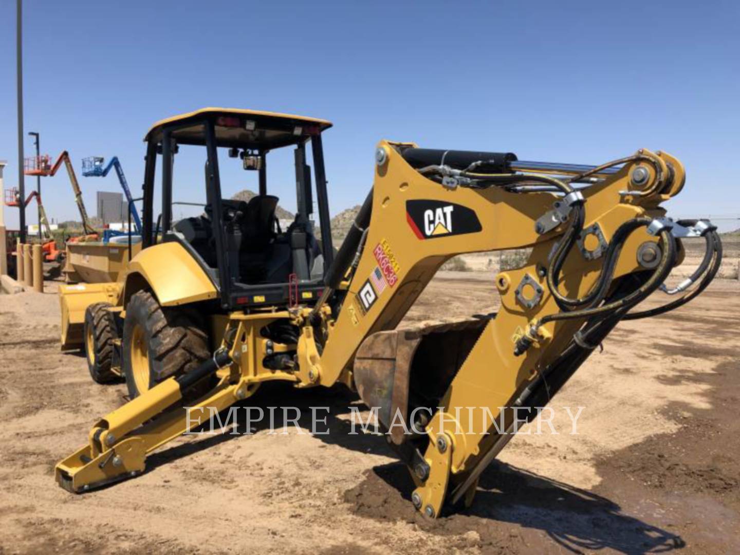 2019 Caterpillar 415F2 4EOP Tractor Loader Backhoe