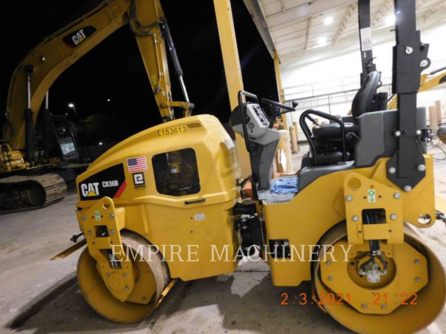 2019 Caterpillar CB36B Vibratory Double