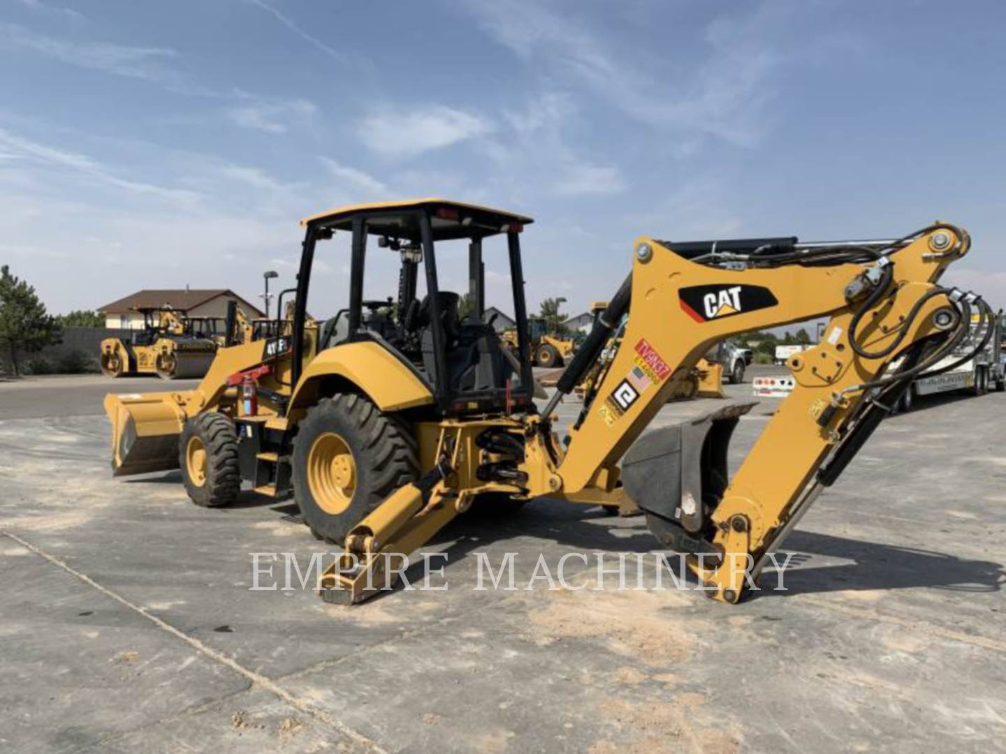 2019 Caterpillar 416F2 4EOP Tractor Loader Backhoe