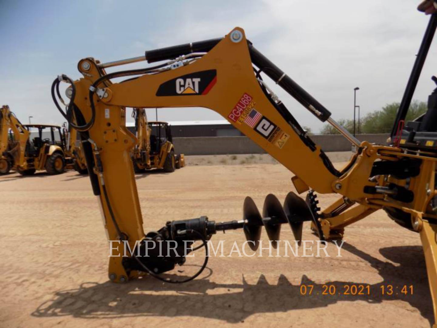 2019 Caterpillar 415F2 4EOP Tractor Loader Backhoe